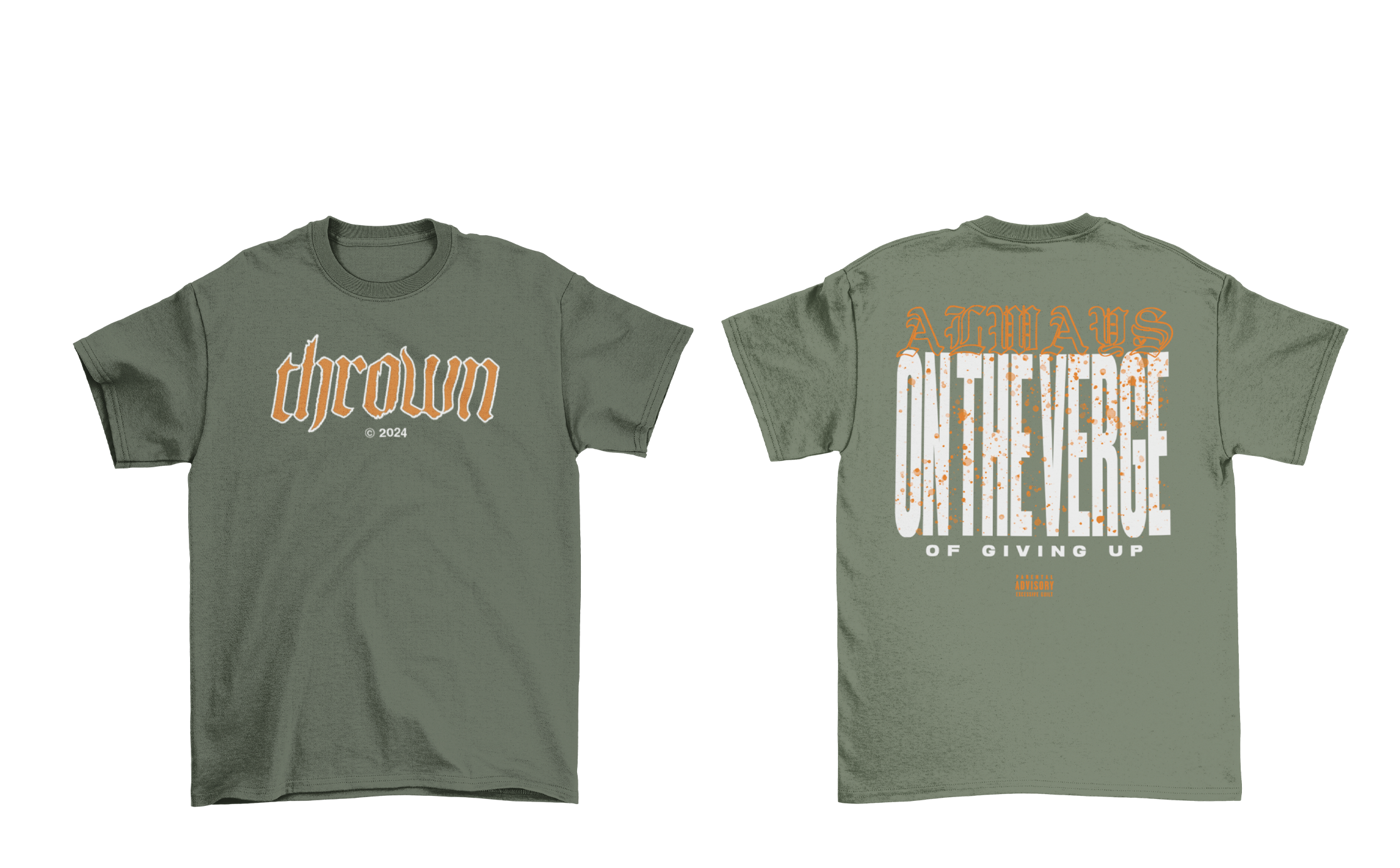 On The Verge Green Tee