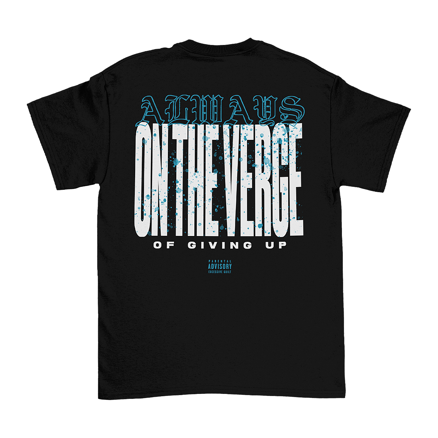 On The Verge Black Tee