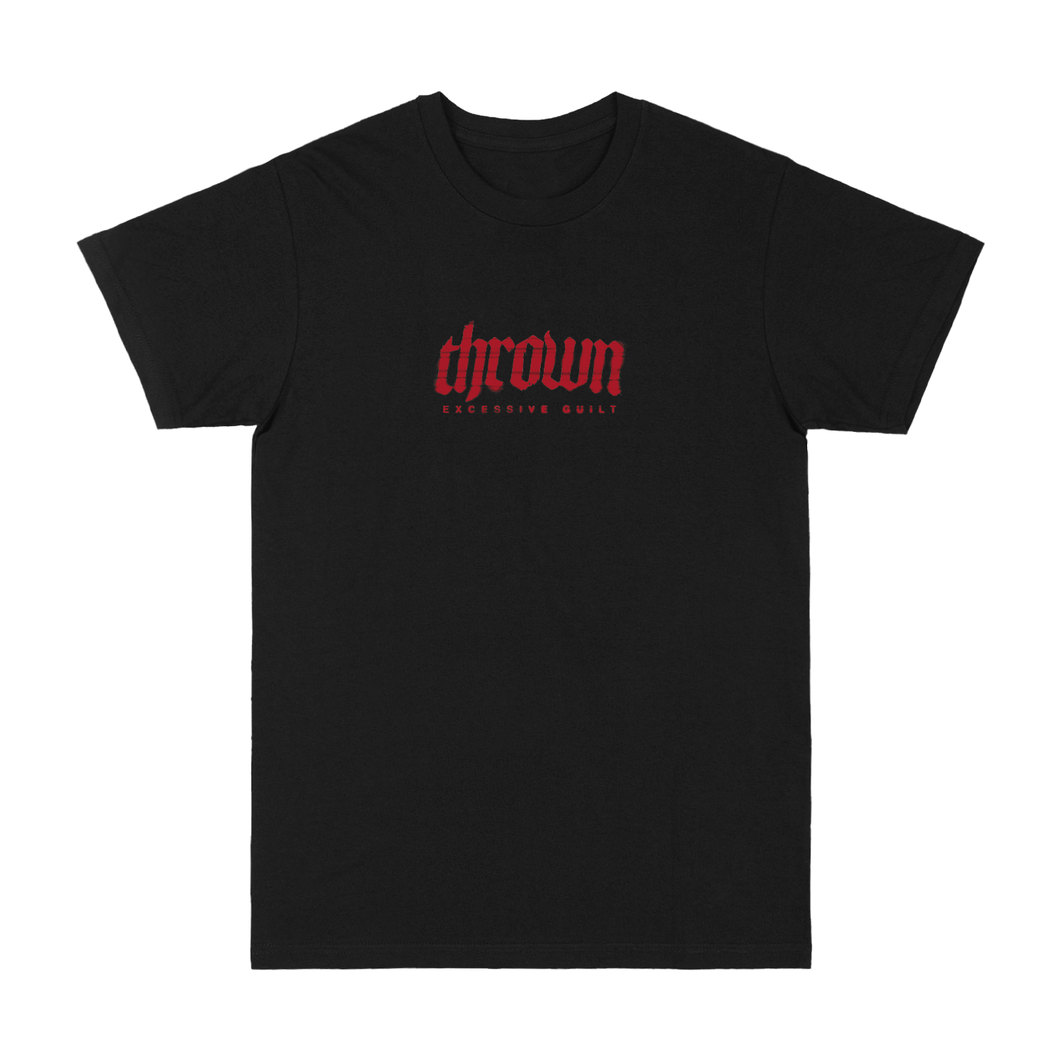 Blur Red Logo Tee (Black)