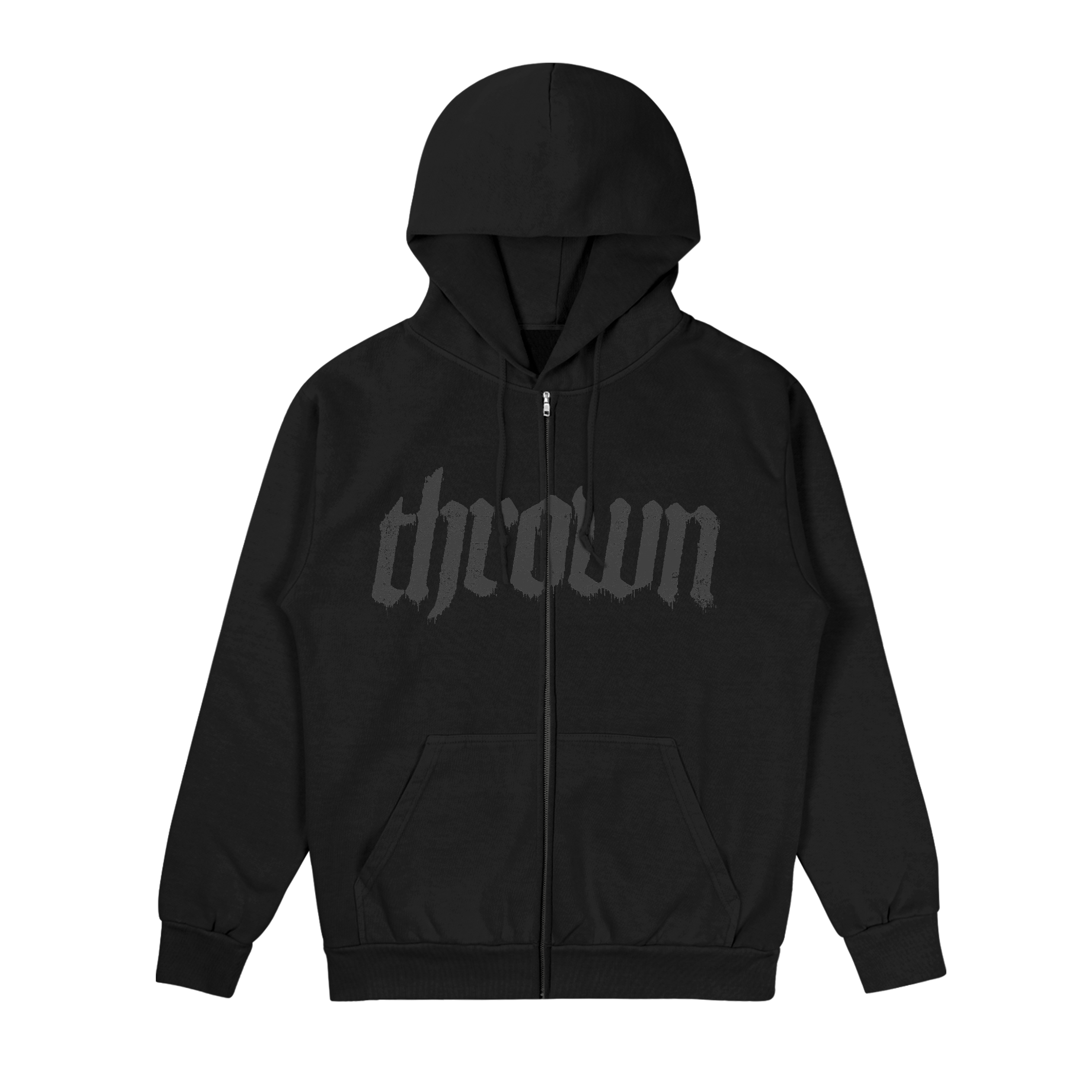 Face Zip-Up Hoodie