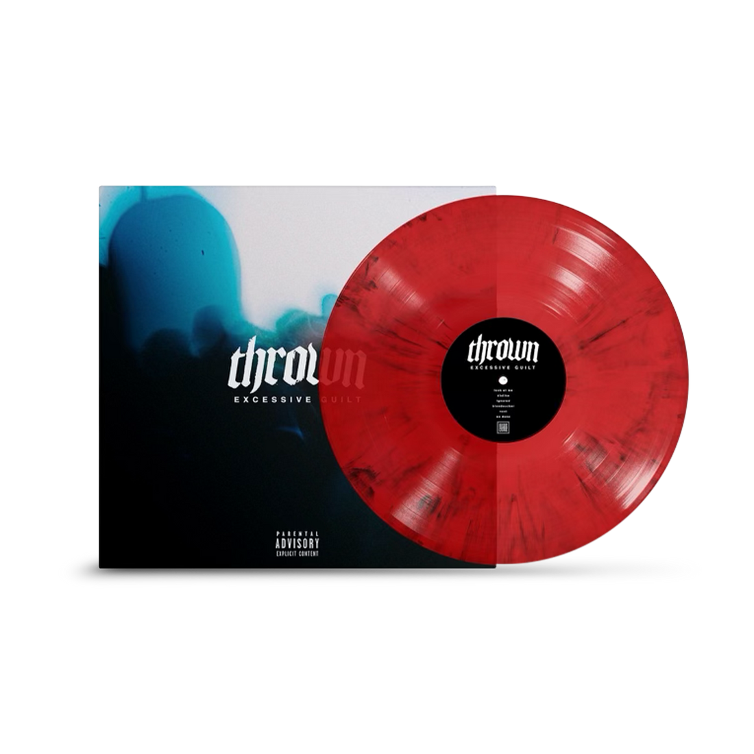 EXCESSIVE GUILT RED MARBLE VINYL