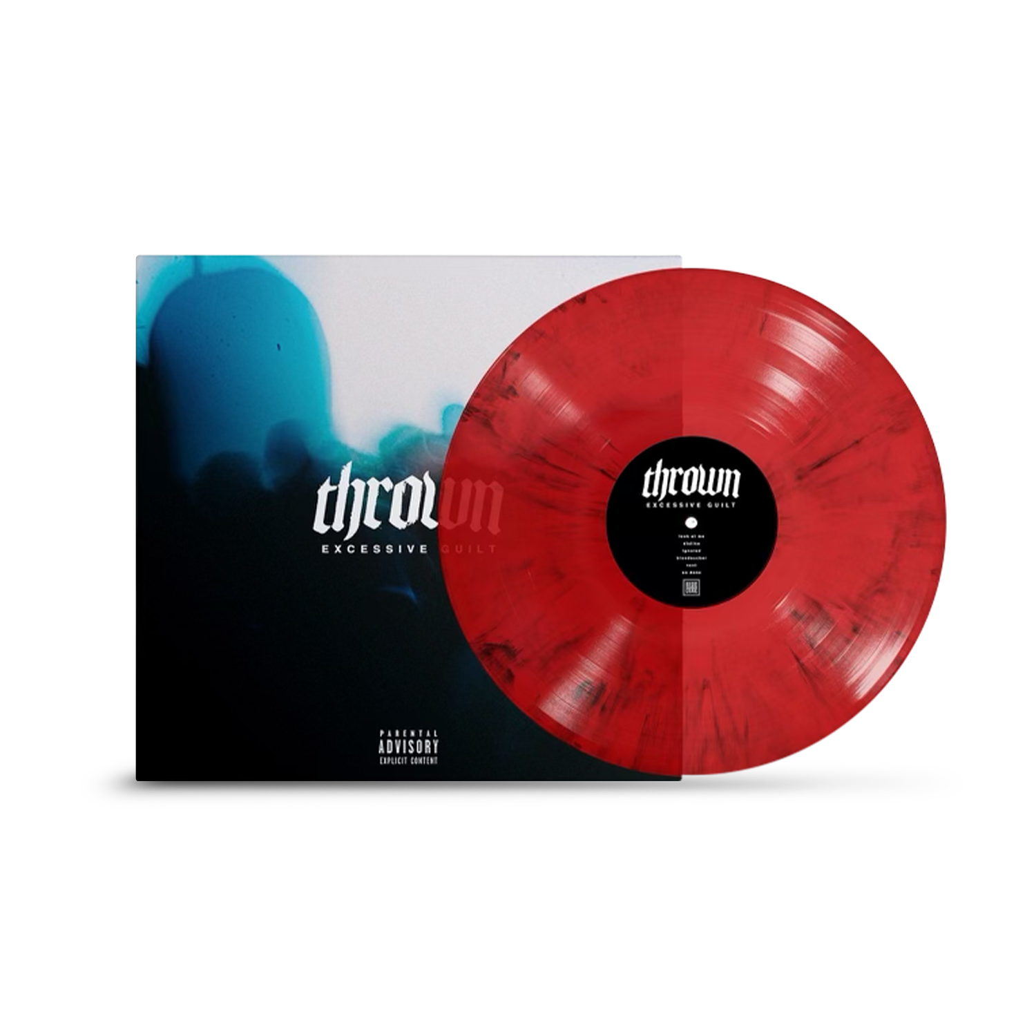 EXCESSIVE GUILT RED MARBLE VINYL