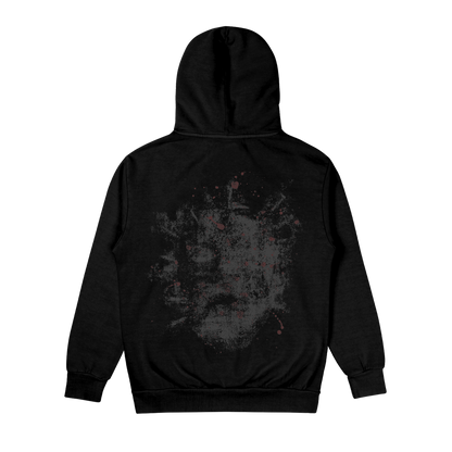 Face Zip-Up Hoodie