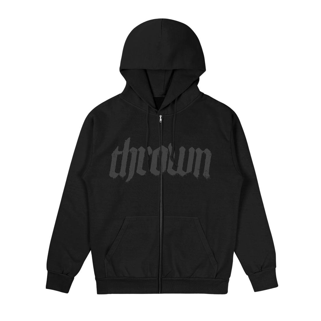 Face Zip-Up Hoodie